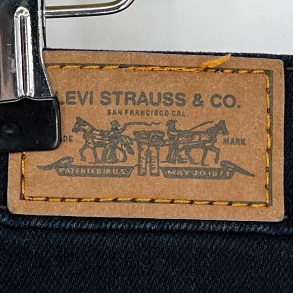 Levis 315 Black Bootcut Jeans Plus Size 24M - Picture 8 of 9
